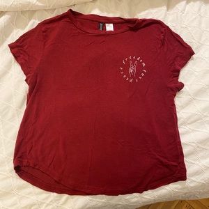 Red H&M T-shirt